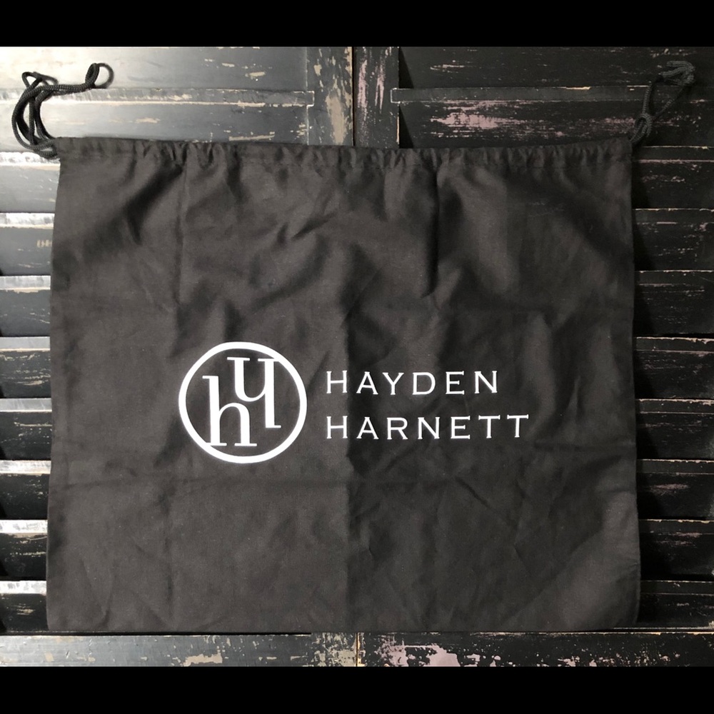 HAYDEN HARNETT Black Drawstring Dust Bag